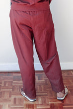 Knit Pants Burgundy