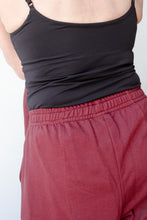 Knit Pants Burgundy