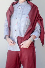 Knit Pants Burgundy