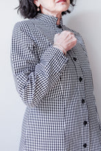 Maxi Dress Black & White Check