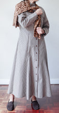 Maxi Dress Brown Baby Check