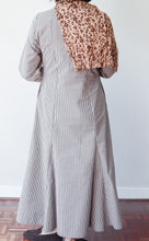 Maxi Dress Brown Baby Check