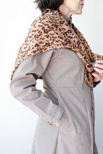 Maxi Dress Brown Baby Check