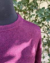 Cashmere Blend Jersey - Burgundy