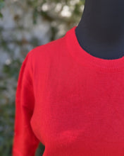 Cashmere Blend Jersey - Red