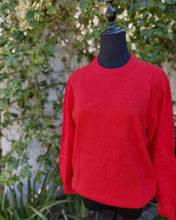 Cashmere Blend Jersey - Red