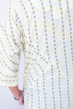 Puzzle Stripe Dress - Yellow Stripe