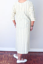 Puzzle Stripe Dress - Yellow Stripe