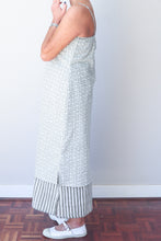 Reversable Cami Dress - Pattern/Olive Stripe