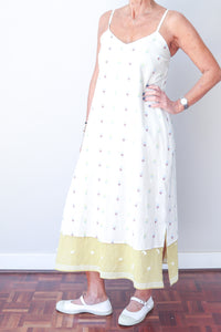Reversable Cami Dress - Colours/Mustard