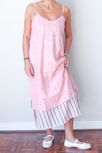 Reversable Cami Dress - Pink/Pink Stripe