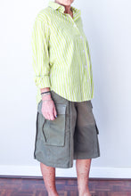 Shirt Lime Stripe