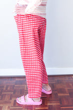Balloon Pants Red Check