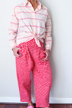 Balloon Pants Red Check