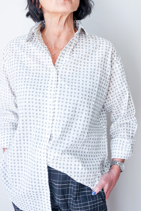 Shirt Grey Pattern