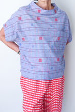 Top Blue Square Pattern