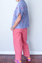 Top Blue Square Pattern