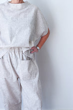 Balloon Pants Beige Check