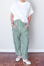 Balloon Pants Olive Check