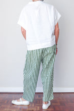 Balloon Pants Olive Check
