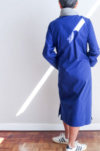 W24 SHIRT DRESS COBALT