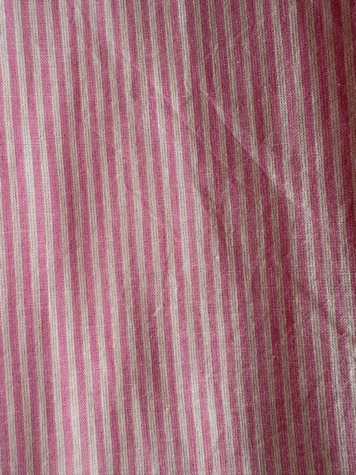 Puff Sleeve Dress - Candy Pink Stripe